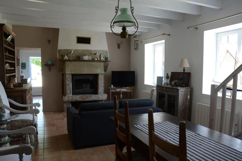 Petite Maison Bretonne Pour 4 Personnes Plounerin Екстериор снимка
